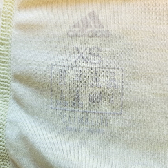 adidas Climalite Lime Green Cross-Back Tank Top Size XS - Picture 6 of 13